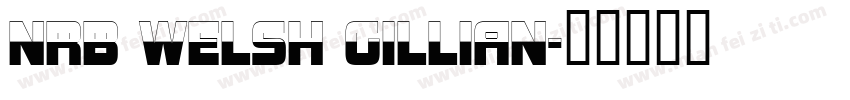 NRB Welsh Gillian字体转换